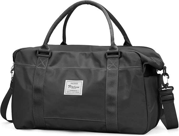 Travel Duffel Bag, Carry On Overnight Weekender Bags for Women | Travel Bag with Wet Pocket & Trolley Sleeve, For Spirit Airlines 18x14x8 Personal Item Bag - Image 8