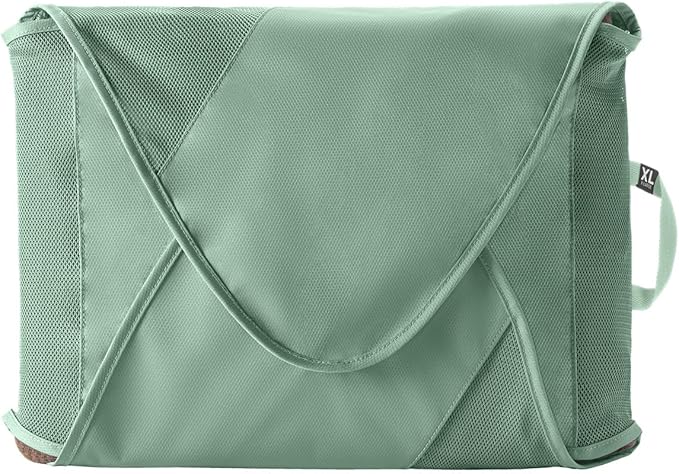 Eagle Creek Pack-It Reveal Garment Folder - Compression Wings - Maximize Luggage Space - Convenient Top Handle - Quick Drying Material - X-Large - Willow Green by EagleCreek