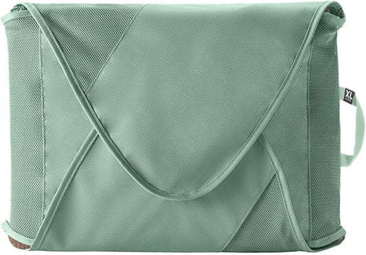 Eagle Creek Pack-It Reveal Garment Folder - Compression Wings - Maximize Luggage Space - Convenient Top Handle - Quick Drying Material - X-Large - Willow Green by EagleCreek