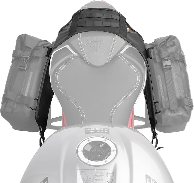 Rhinowalk Motorcycle Mount Base, Motorcycle Tail Bag Saddle Bag/Tail Bag/Seat Bag Universal Saddle Bag Mount Base - Image 2