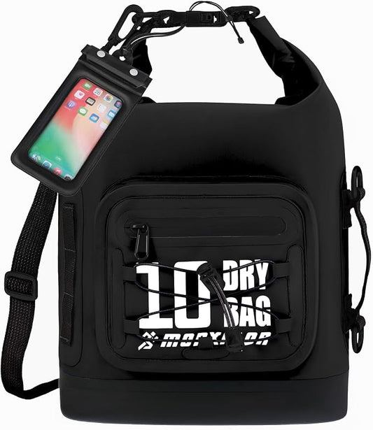 MORXPLOR Dry Bag Waterproof,5L/10L/20L/30L/40L/55L Roll Top Dry Bag Backpack with WaterProof Phone Case for Swim,Kayak by MORXPLOR