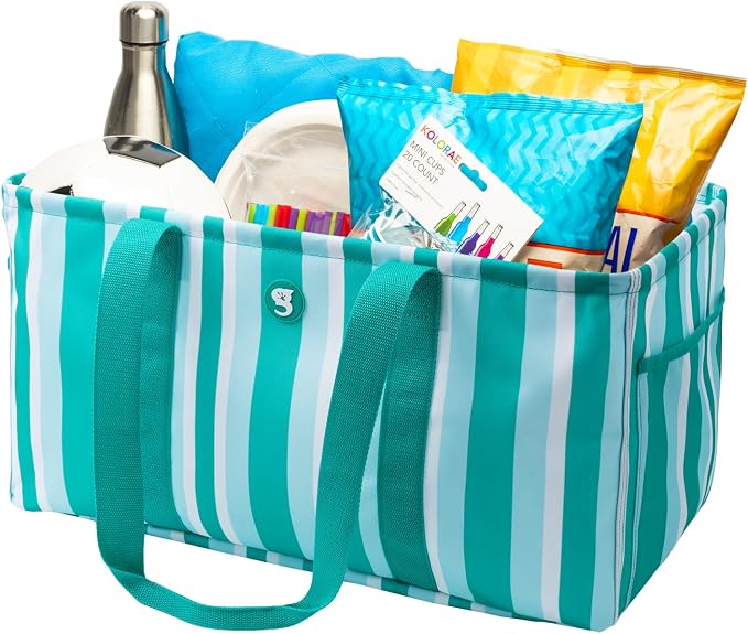 geckobrands Large Utility Tote - Durable Multipurpose Bag for Beach, Travel, Shopping & Outdoor Activities - Image 3