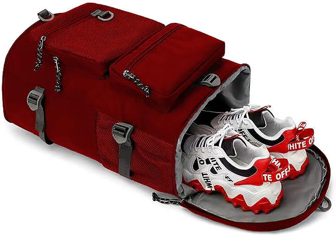 Kalesi Gym Duffle Bag Backpack 4-Way Waterproof with Shoes Compartment for travel Sport Hiking laptop - Image 7
