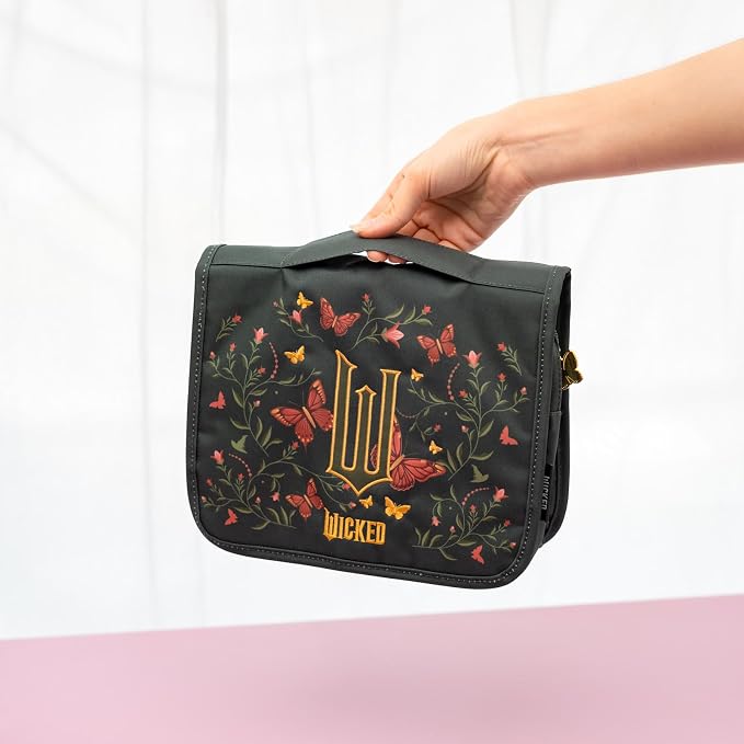 Grupo Erik Hanging Toiletry Bag - Wicked Merchandise | Travel Toiletry Bag Waterproof with Hook, Cosmetic Bags Makeup, Toiletries Travel Organiser | Wicked Gifts Under 20 Pounds - Image 4