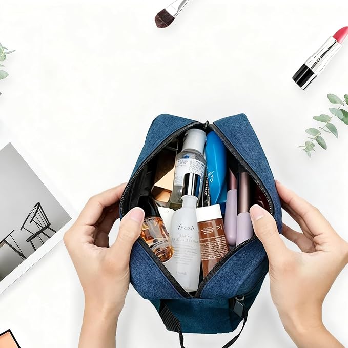 32 Pcs Travel Toiletry Bag for Men Women Bulk Large Water Resistant Shaving Bag Hanging Cosmetic Bag Makeup Travel Pouch Foldable Toiletry Organizer Gifts for Graduation Father's Day(32, Mixed Color) - Image 6