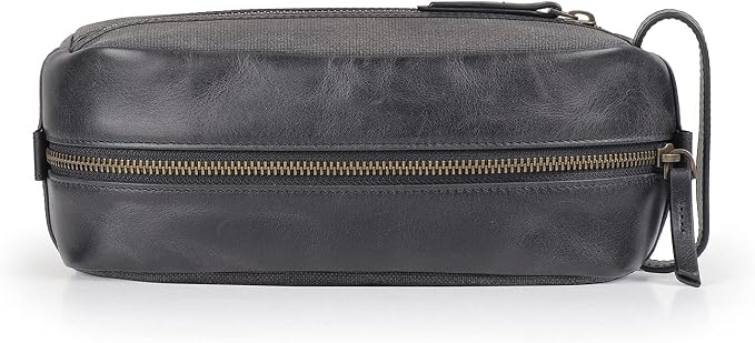 Londo Genuine Leather Travel Toiletry Bag – Makeup, Shaving Organizer, Dopp Kit for Men & Women, Durable & Stylish Travel Accessory - Image 7