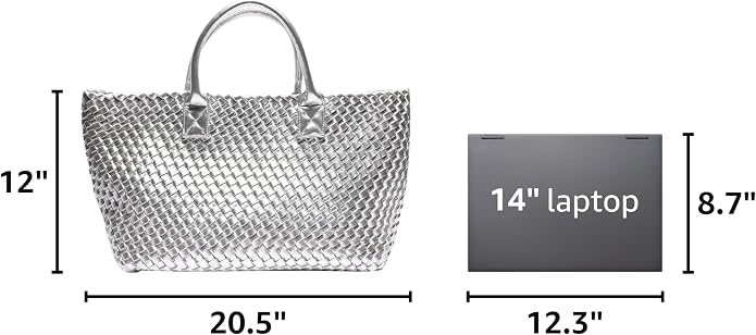 Woven Bag Shopper Bag Travel Handbags and Purses Women Tote Bag Large Capacity Shoulder Fashion Bags - Image 3