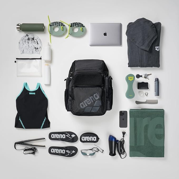 ARENA One Go Swim Backpack Travel Large Size Athletes Sports Equipment Bag 45 Liters - Image 5