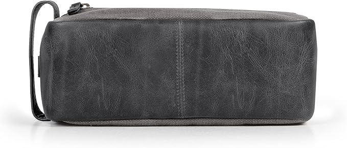 Londo Genuine Leather Travel Toiletry Bag – Makeup, Shaving Organizer, Dopp Kit for Men & Women, Durable & Stylish Travel Accessory - Image 8