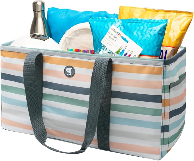 geckobrands Large Utility Tote - Durable Multipurpose Bag for Beach, Travel, Shopping & Outdoor Activities - Image 3