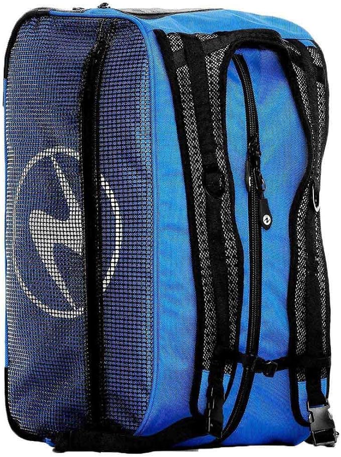 Aqualung Explorer II Duffel Travel-Ready Gear Bag | Durable Heavy-Duty Convertible Backpack w/Corrosion-Resistant Zippers & Protective Internal Padding - Image 4