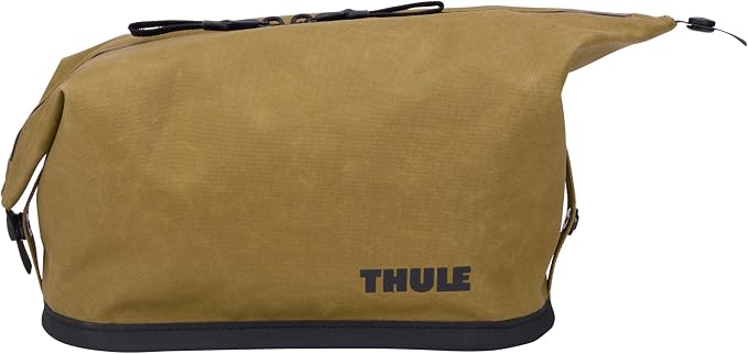 Thule Aion Toiletry Bag - Water-resistant bag for toiletries, makeup & shaving essentials - Removable liquids bag included - Easy to clean - Snap loop for easy hang - Waxed, PFC-free fabric - Image 10
