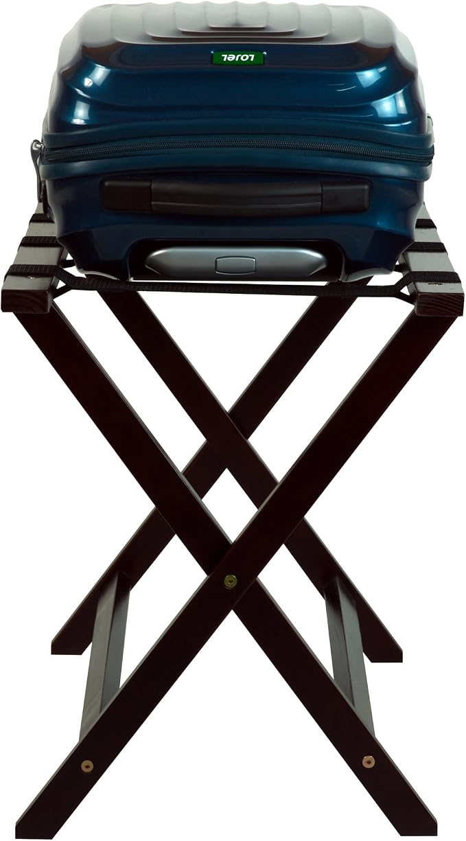 Casual Home Heavy Duty 30" Extra-Wide Luggage Rack, solid wood - Image 3