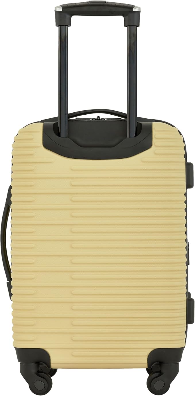 kensie Women's Hillsboro Luggage & Travel Bags Set, Dried Moss, 20" Carry-On - Image 4