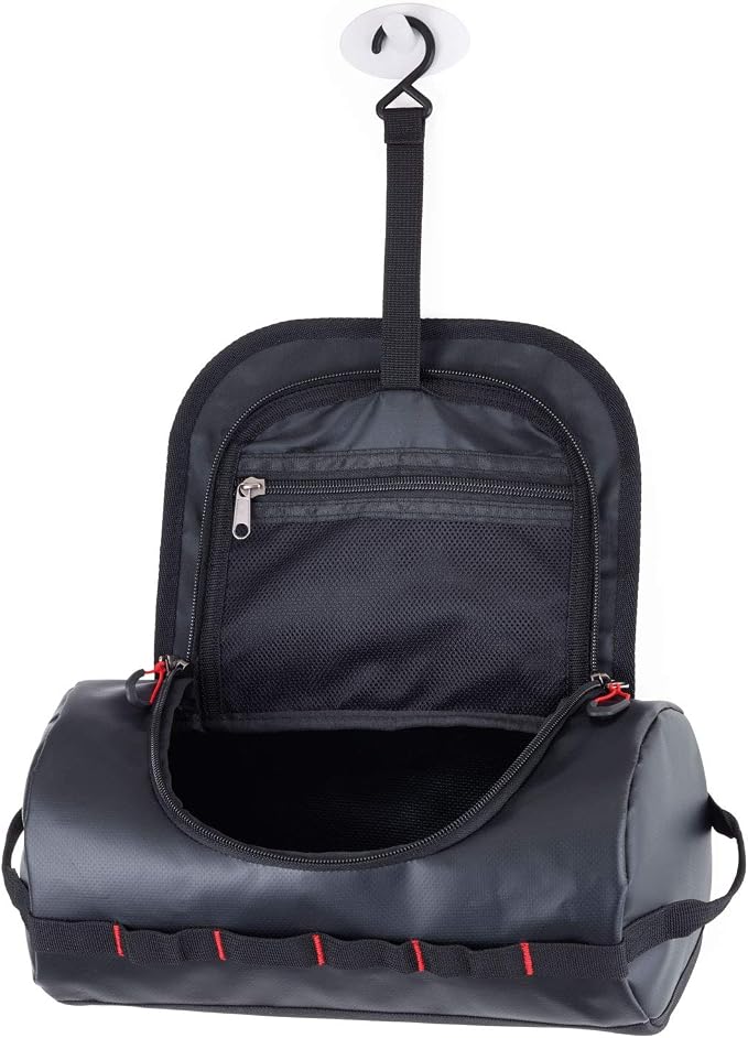 TROIKA Toiletry Bag for Men Washbag, Black, 300 x 155 x 155 mm, black, 300 x 155 x 155 mm, Modern - Image 2