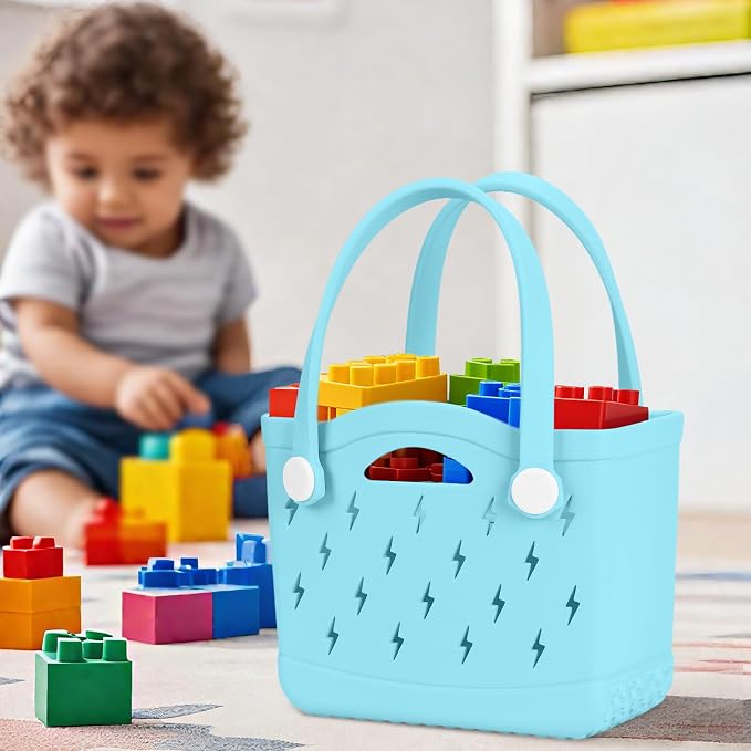 Rubber Beach Bag Waterproof Durable Large Tote Bag for Beach Sports Pool Swim Travel EVA Tote - Image 7