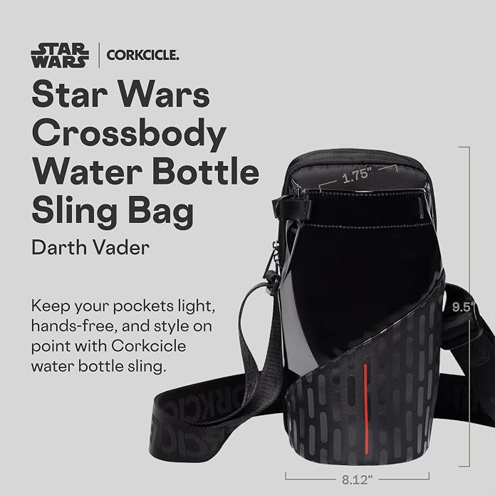 Corkcicle Crossbody Water Bottle Bag - Adjustable Sling Holder For 16–40 Oz Canteens - Water Bottle Bag for Travel, Workouts & Daily Use with An Adjustable Strap for All-Day Comfort - Image 2