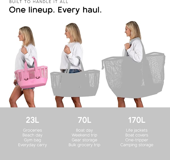 MISSION Boat Gear CASSI Heavy-Duty Outdoor Tote and Waterproof Marine-Grade Mesh Boat Bags - Image 8