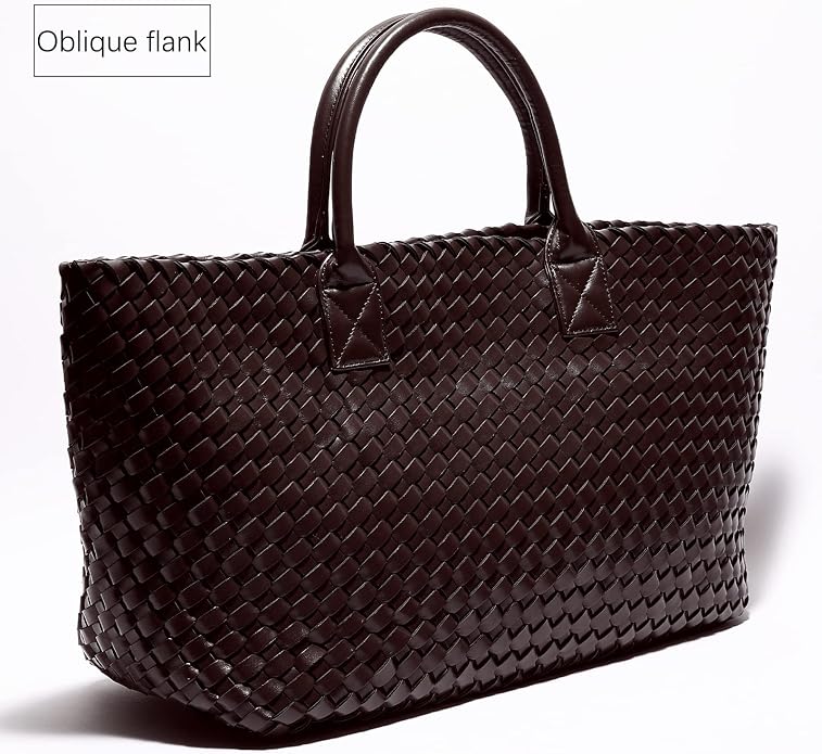 Woven Bag Shopper Bag Travel Handbags and Purses Women Tote Bag Large Capacity Shoulder Fashion Bags - Image 4