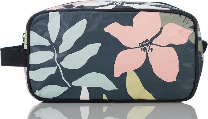 ALOHA Collection Flora Dopp Kit in Eve | Lightweight, Splash-Proof, and Easy to Clean Toiletry Bag by ALOHACollection