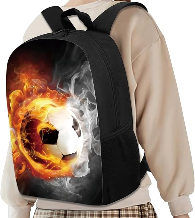 AFPANQZ Kids Backpack 3 Pieces Set Large Capacity School Bags with Heat Insulated Lunch Bags Small Pencil Bags 3 Pack - Image 3