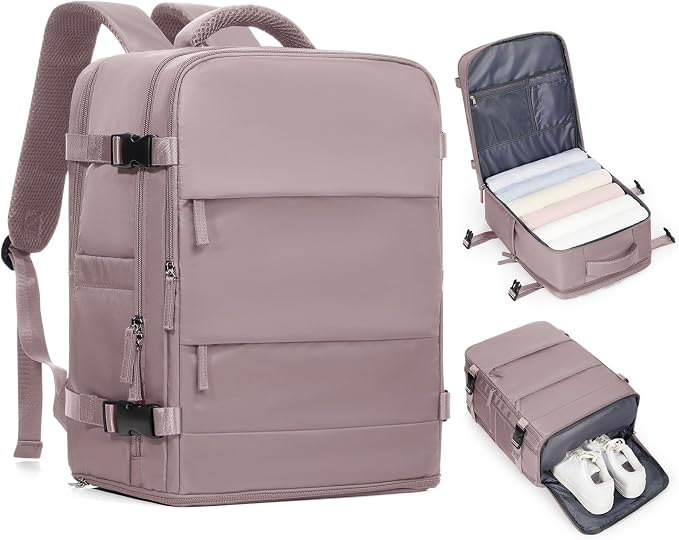 coofay Travel Backpack Carry On Flight Aapproved Personal Item Travel Bag Mochila De Viaje Travel Backpack For Men Spirit Airlines Personal Item Bag 18x14x8 Carry On Backpack For Airplanes by coofay