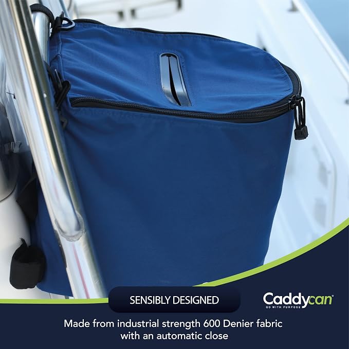 Portable Trash Can for Boating | Tough and Durable Storage Bag for Use with Kayaking, Camping, Hiking, Beach, Fishing | Collapsible, Multi-Purpose - Image 3