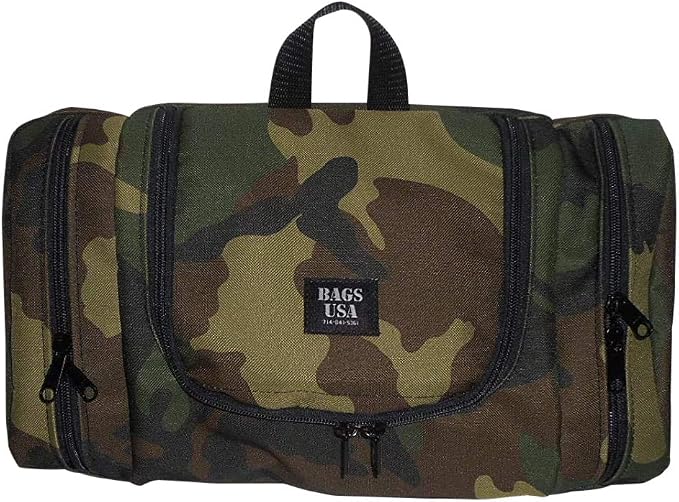 Large Hanging Toiletry Or Shaving Bag For All Your Essential, Made In USA. - Image 5