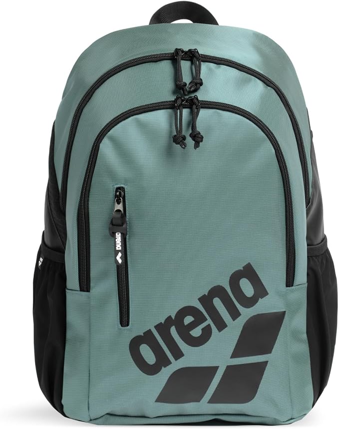 ARENA All Set Sports Swim Backpack Athletes Gym Rucksack Multisport Daypack Large Size Training Gear Equipment Bag for Teens Men Women, 30 Liters, Sage Green by ArenaNorthAmerica
