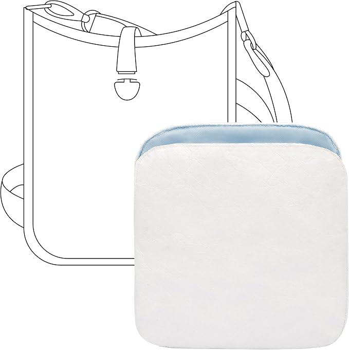 Purse Organizer Insert for HERMES Evelyne 16 Handbag, Custom Fit Inside Premium Celeste Lightweight WaterResistant Tote Bag Insert by FANJIProject