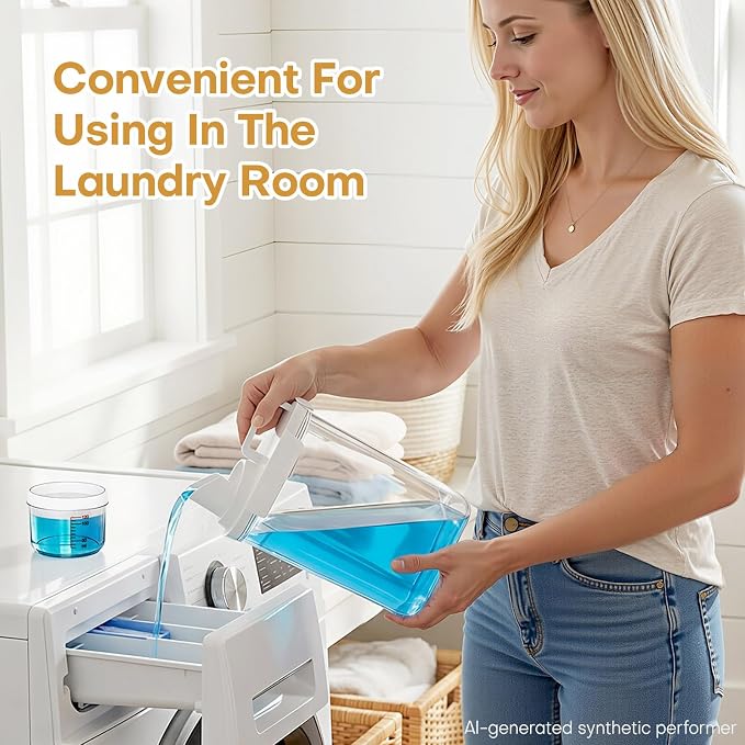 Homde Clear Laundry Detergent Dispenser: 3+2 Pack Reusable Pods Container with Lids for Dryer Balls - Plastic Sheets Holder Set for Scent Booster - Image 6