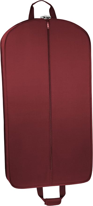 WallyBags 40” Deluxe Travel Carry-On Garment Bag with Two Pockets - Image 3
