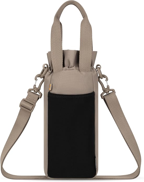 Sherpani Izzie, Water Bottle Crossbody, 32oz Bottle Carrier Bag | Bottle Holder Sling with Phone Pocket, Cross Body Drink Carrier Men Women, RFID Protection for Hiking Camping, Travel Gift - Image 6