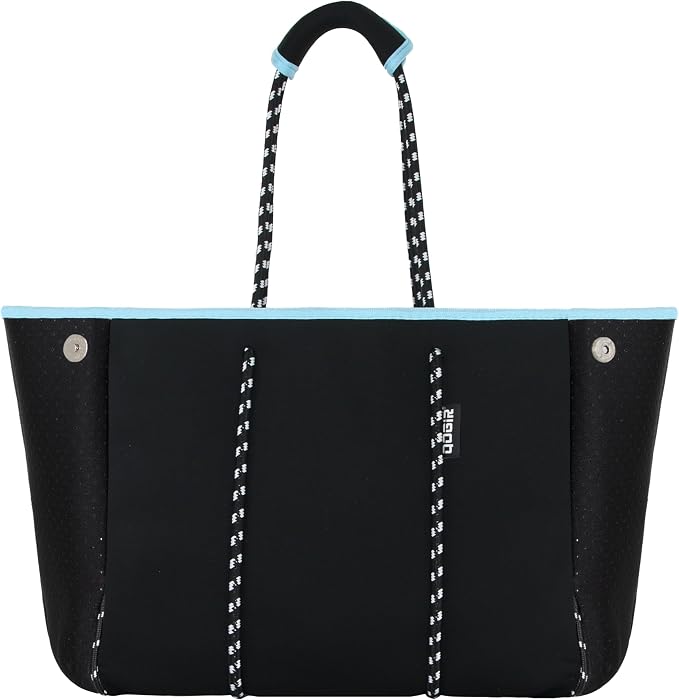 QOGiR Neoprene Multipurpose Beach Bag Tote with Inner Zipper Pocket … … … … - Image 8