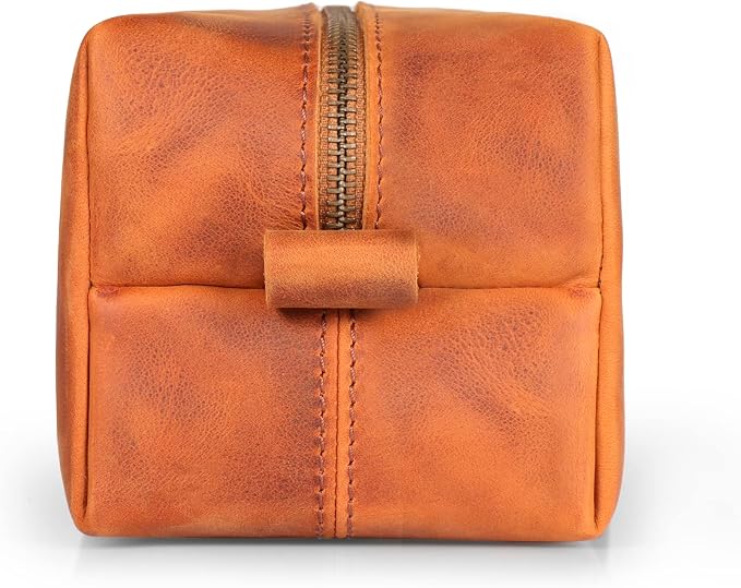 Londo Genuine Leather Travel Toiletry, Makeup, Shaving Organizer Bag - Dopp Kits - Unisex - Image 7