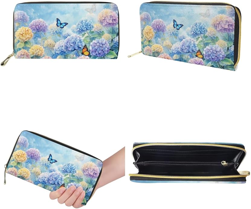 GIFTPUZZ Women Tote Bag Women Wallet Portable Cosmetic Bag for Women Bag Set 3 Pack PU Leather Bags with Zipper - Image 7