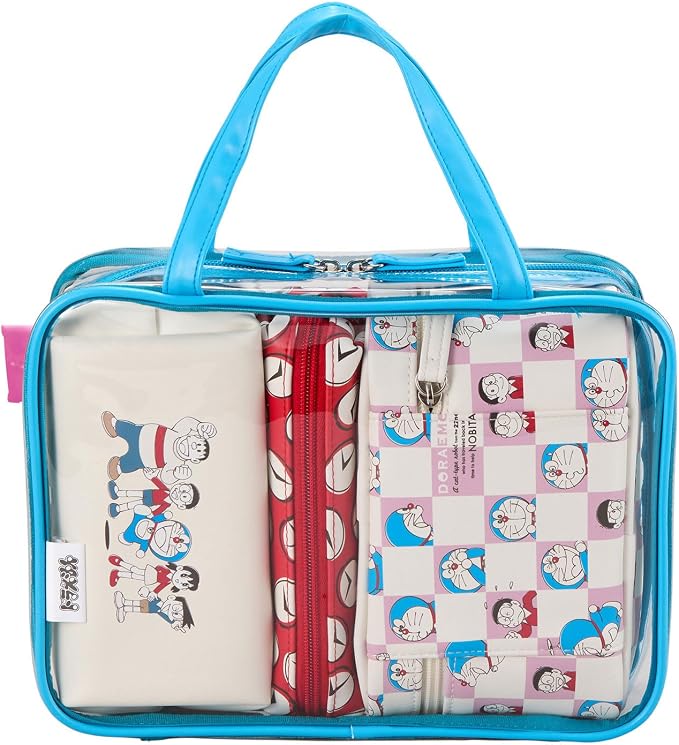 Shifle DR11 Travel Pouch Set, Clear Pouch, Travel Pouch, Doraemon DR11 - Image 3