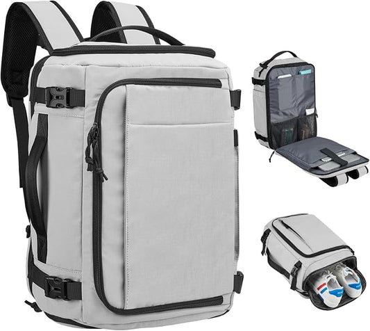 Carry On Travel Backpack Flight Approved Laptop Backpack for Women Men | Personal Item Travel Bag, Casual Weekender Daypack with Wet Pocket for Business, Hiking by TIDALFLASH
