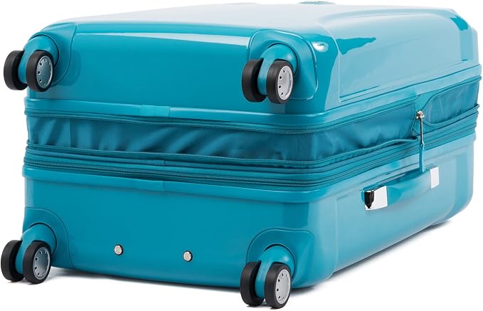 Atlantic Luggage Ultra Lite 4 Hardside, 24-Inch Expandable Spinner (Turquoise Blue) - Image 3