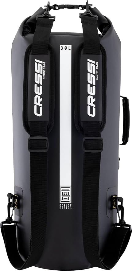 Cressi Ocelot Dry Bag – Water-Resistant Gear Protection with Carry Straps for Swim and Outdoor Activities - Designed in Italy - Image 2