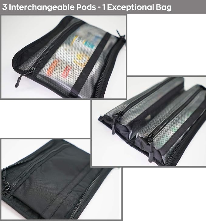 Compression Packing Cubes | Separate Clean & Dirty Compartments w/Flexible Separator + - Image 7