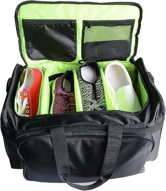 30L Multi-Function Sneaker Bag - Waterproof Duffel with Adjustable 4-Layer Storage and Shoulder Strap for Gym, Travel, and Sports - Image 6