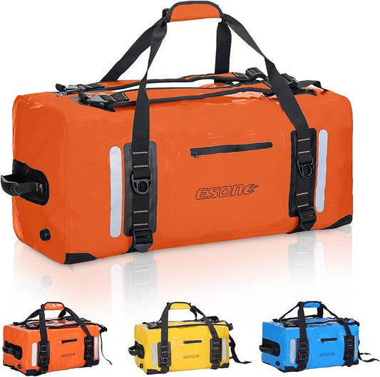 ESONE Dry Bags Waterproof Backpack for Men/Women, 90L, Ideal for Kayaking, Boating, Camping, Paddle Boarding, Surfing, Travel by ESONE