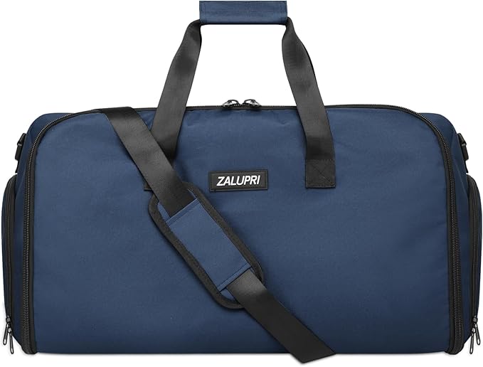 Garment Duffle Bags for Travel, Carry On Garment Duffel Weekender Bag 45L | 2-days Trip,Wrinkle-Free Travel,Separate Shoe Pocket | Overnight Garment Bag for Vacation, Business Trips, Weekend by zalupri