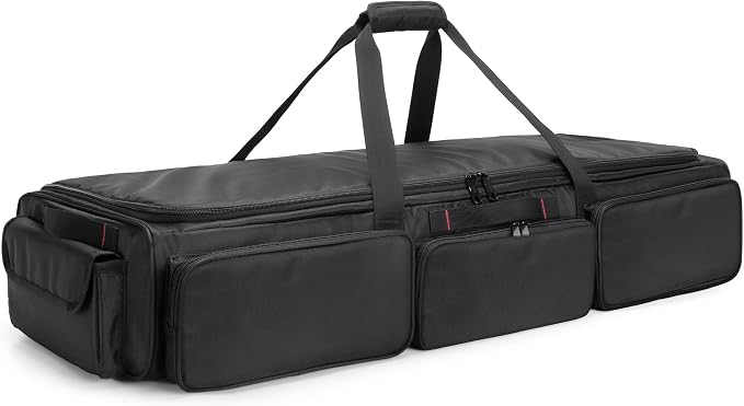 samdew Underseat Storage Bag Fit for SuperCrew Cab, Large, Bag Only | Truck Under Seat Organizer for Most Full Size Trucks, with 4 Detachable Inner Divider, Anti-Slip Bottom & Multi-pockets by samdew