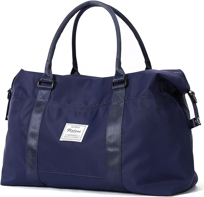 Travel Duffel Bag, Carry On Overnight Weekender Bags for Women | Travel Bag with Wet Pocket & Trolley Sleeve, For Spirit Airlines 18x14x8 Personal Item Bag by HYC00