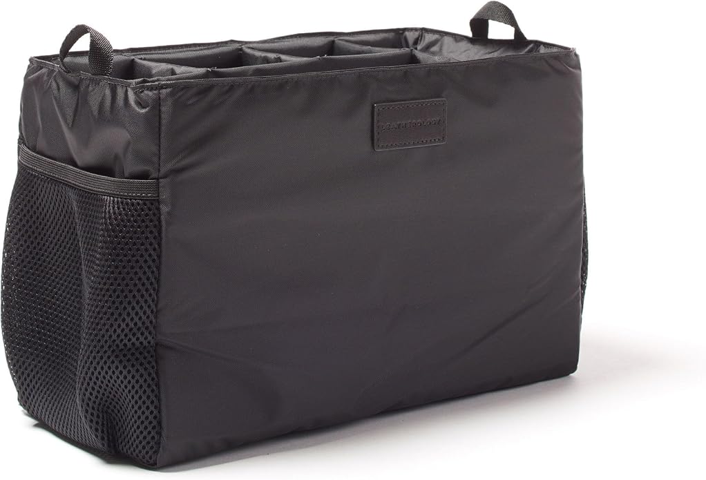 Leatherology Bag Insert Organizer, Water-Resistant Nylon, 5 Insulated Pockets for Tote or Diaper Bag - Image 4