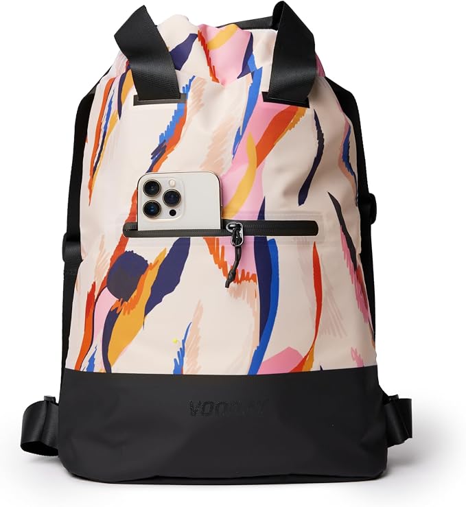 VOORAY 23L Flex Cinch Drawstring Backpack – Lightweight Travel Bag, Weekender & Sports Gym Bag for Women and Men by VOORAY
