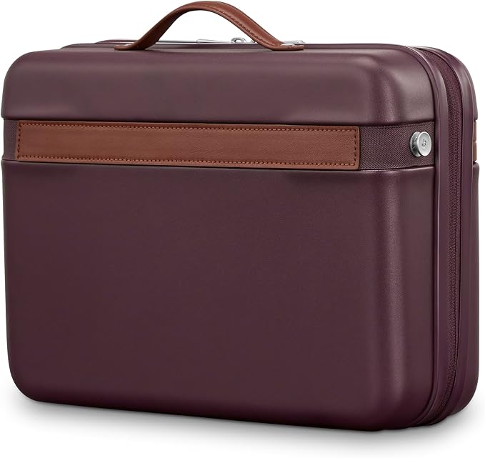 Samsonite Virtuosa Hardside Train Case, Crossbody Travel Makeup Case with Removable Strap - Image 2