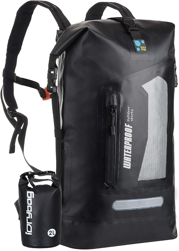 IDRYBAG Waterproof Backpack for Men 20L/30L/40L, Floating Dry Bag Kayak, Dry Backpack Hiking by iDrybag